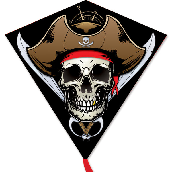 30 in. Diamond Kite - Pirate (Bold Innovations)
