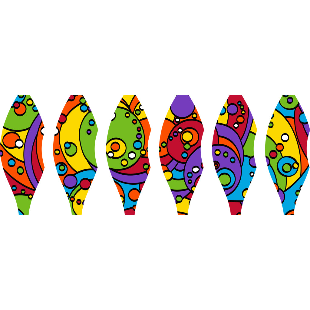 19 in. Pop-Open Hot Air Balloon - Rainbow Orbit