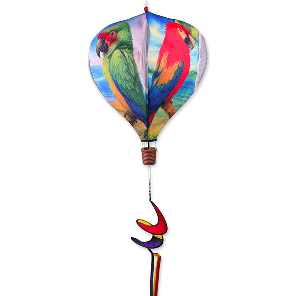 19 in. Pop-Open Hot Air Balloon - Parrots