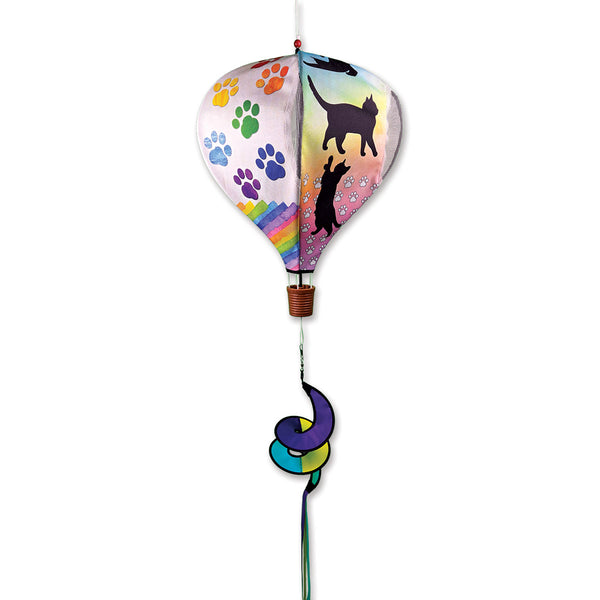 19 in. Pop-Open Hot Air Balloon - Cats