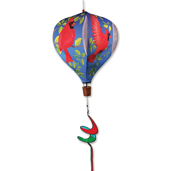19 in. Pop-Open Hot Air Balloon - Cardinal