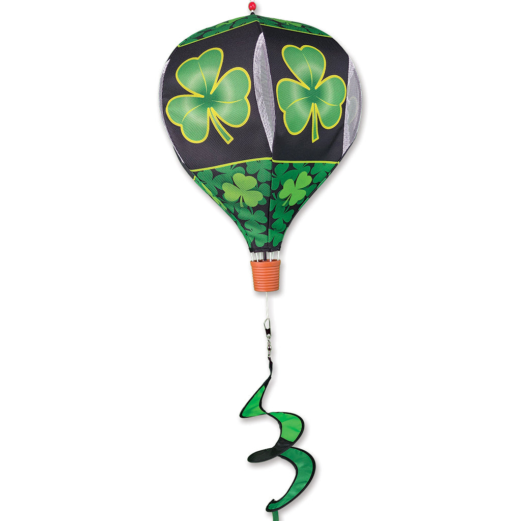 19 in. Pop-Open Hot Air Balloon - Shamrocks