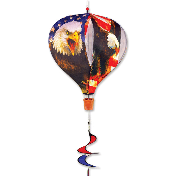 19 in. Pop-Open Hot Air Balloon - Patriotic Eagle