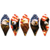19 in. Pop-Open Hot Air Balloon - Patriotic Eagle