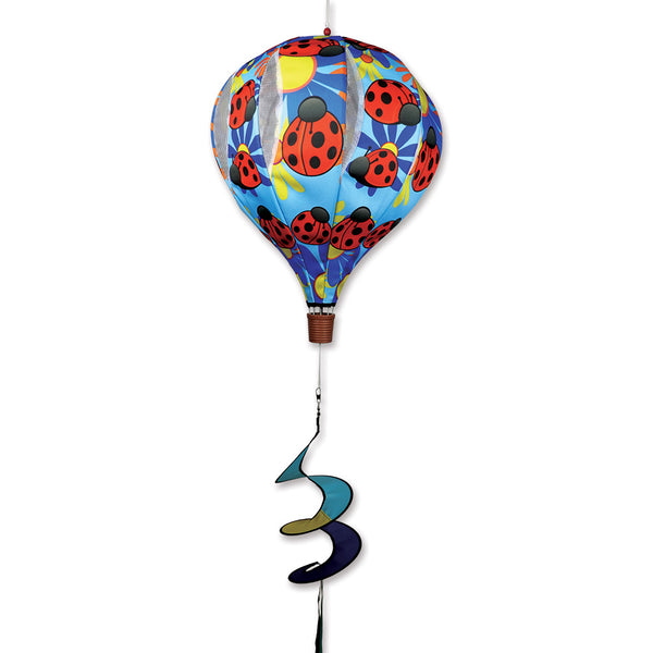 22 in. Pop-Open Hot Air Balloon - Ladybug