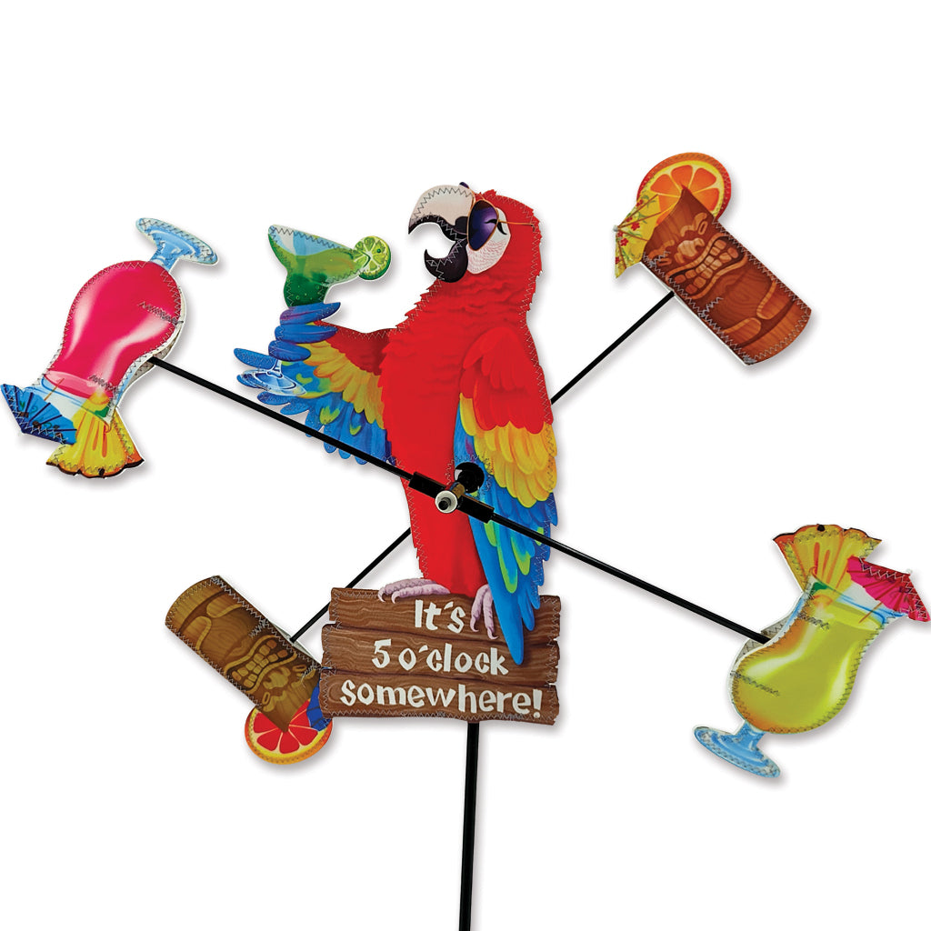 12 in. WhirliGig Spinner - Island Parrot