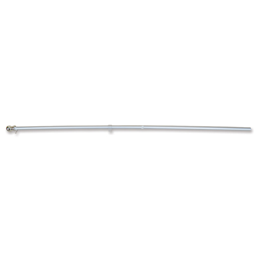72 in. Tangle Free 2-Pc. Aluminum Ball Bearing Flag Pole