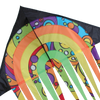 56 in. Stream Delta Kite - Rainbow Orbit
