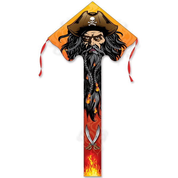 Large Easy Flyer Kite - Blackbeard Pirate