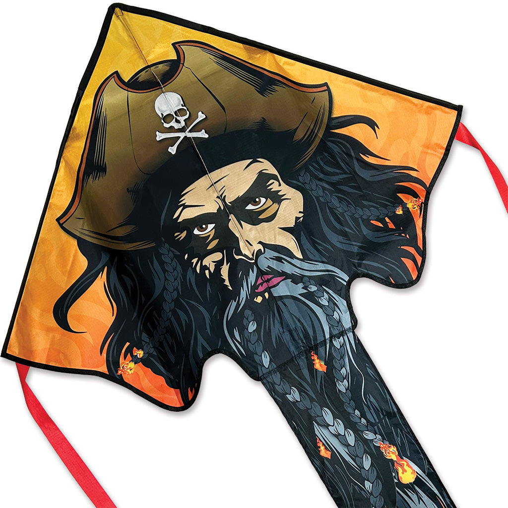 Large Easy Flyer Kite - Blackbeard Pirate