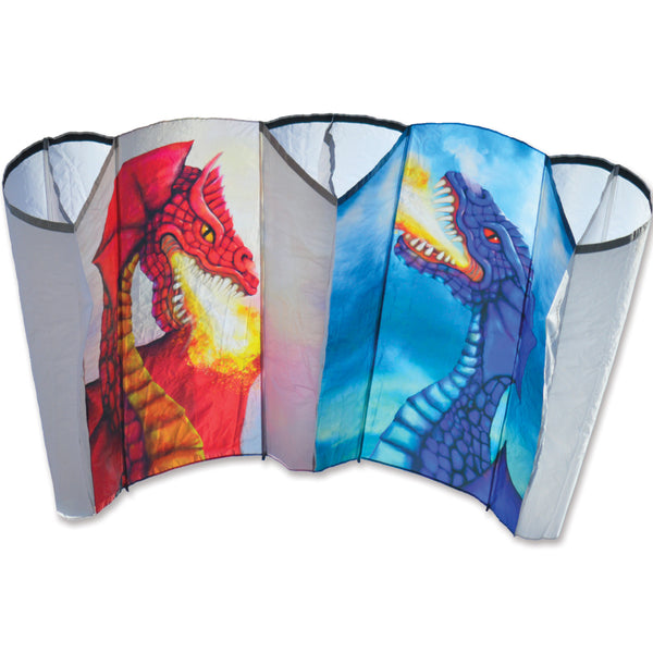 Large Power Sled 24 Kite - Sun & Moon Dragons
