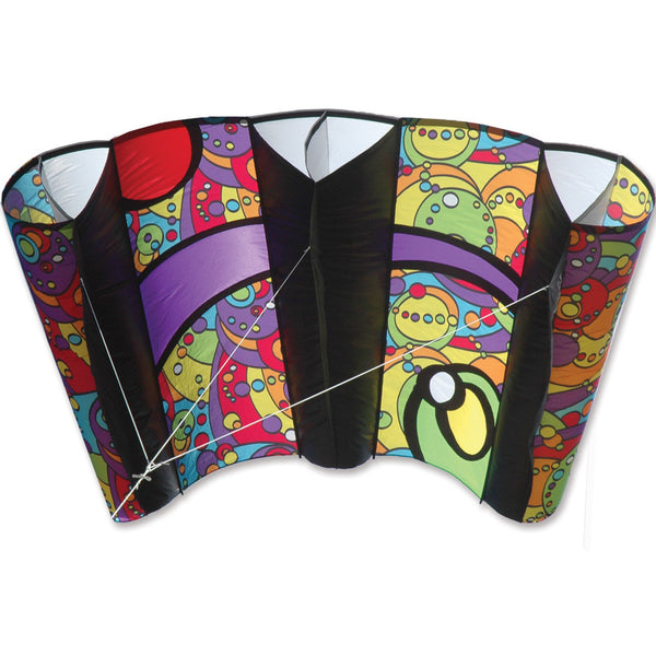Jumbo Power Sled 36 Kite - Rainbow Orbit