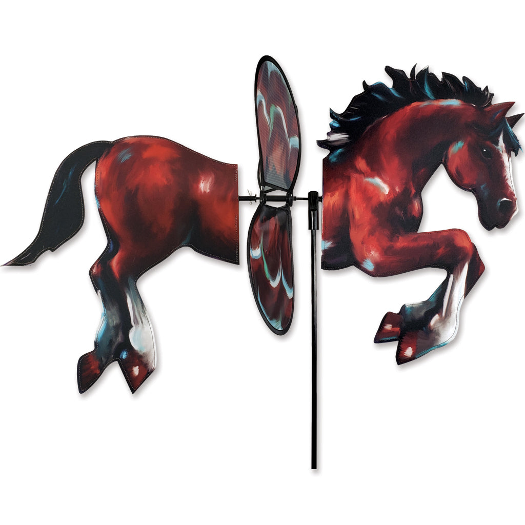 Deluxe Petite Spinner - Bay Horse