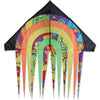 56 in. Stream Delta Kite - Rainbow Orbit