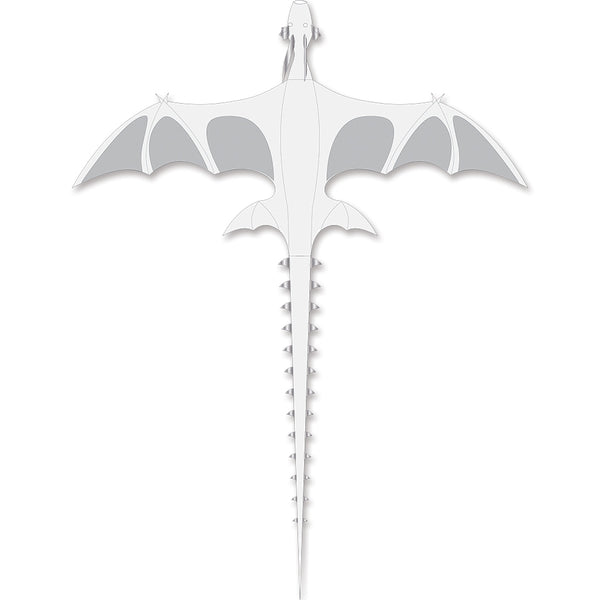 Giant Dragon Kite - White