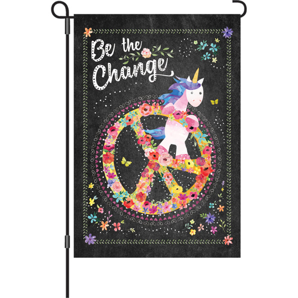 12 in. Flag - Be The Change