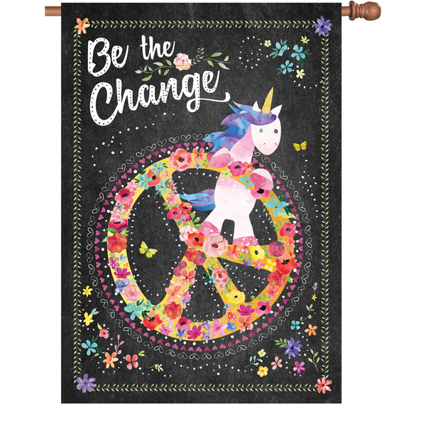 28 in. Flag - Be The Change