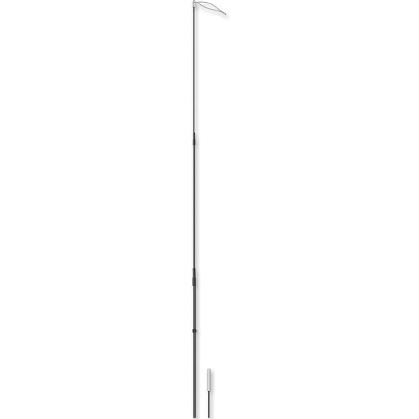 9.5mm x 8 ft. Extra Stiff Bike Flag Pole for Recumbent Bike Flags w/Adaptor