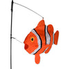 Swimming Fish Recumbent Bike Flag - Clownfish