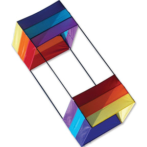 40 in. Box Kite - Rainbow