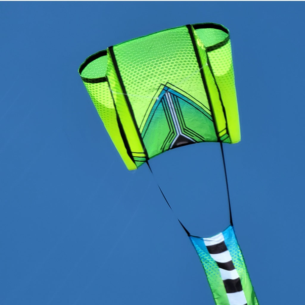 Aero Tech Power Sled 10 Kite - Kool Lime