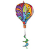 19 in. Pop-Open Hot Air Balloon - Rainbow Orbit