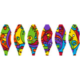 19 in. Pop-Open Hot Air Balloon - Rainbow Orbit