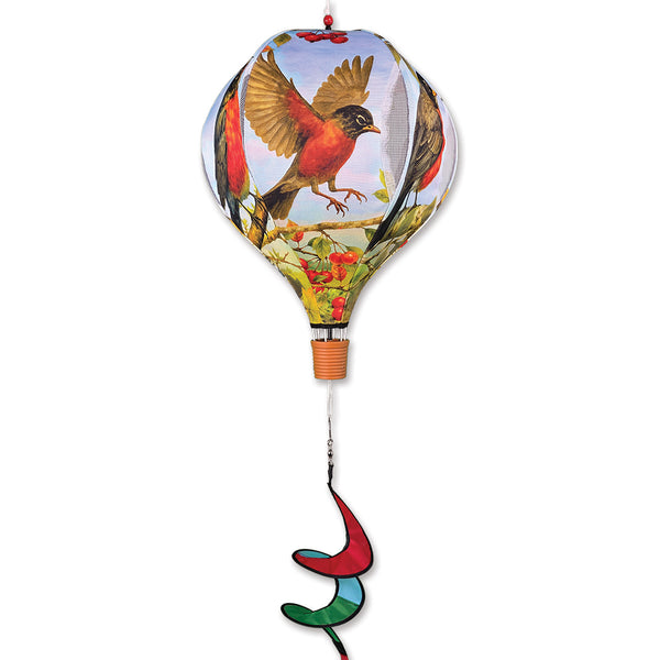 19 in. Pop-Open Hot Air Balloon - American Robin