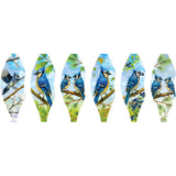 19 in. Pop-Open Hot Air Balloon - Blue Jay