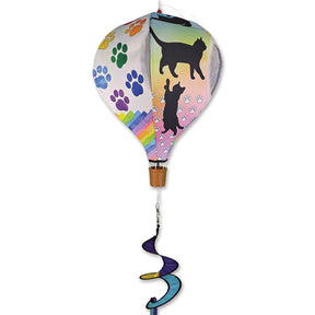 19 in. Pop-Open Hot Air Balloon - Cats