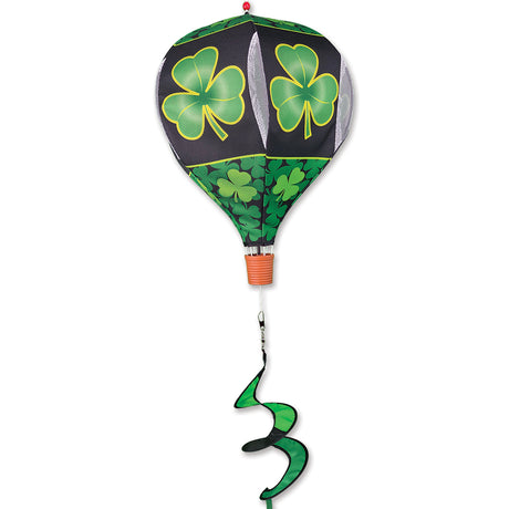 19 in. Pop-Open Hot Air Balloon - Shamrocks