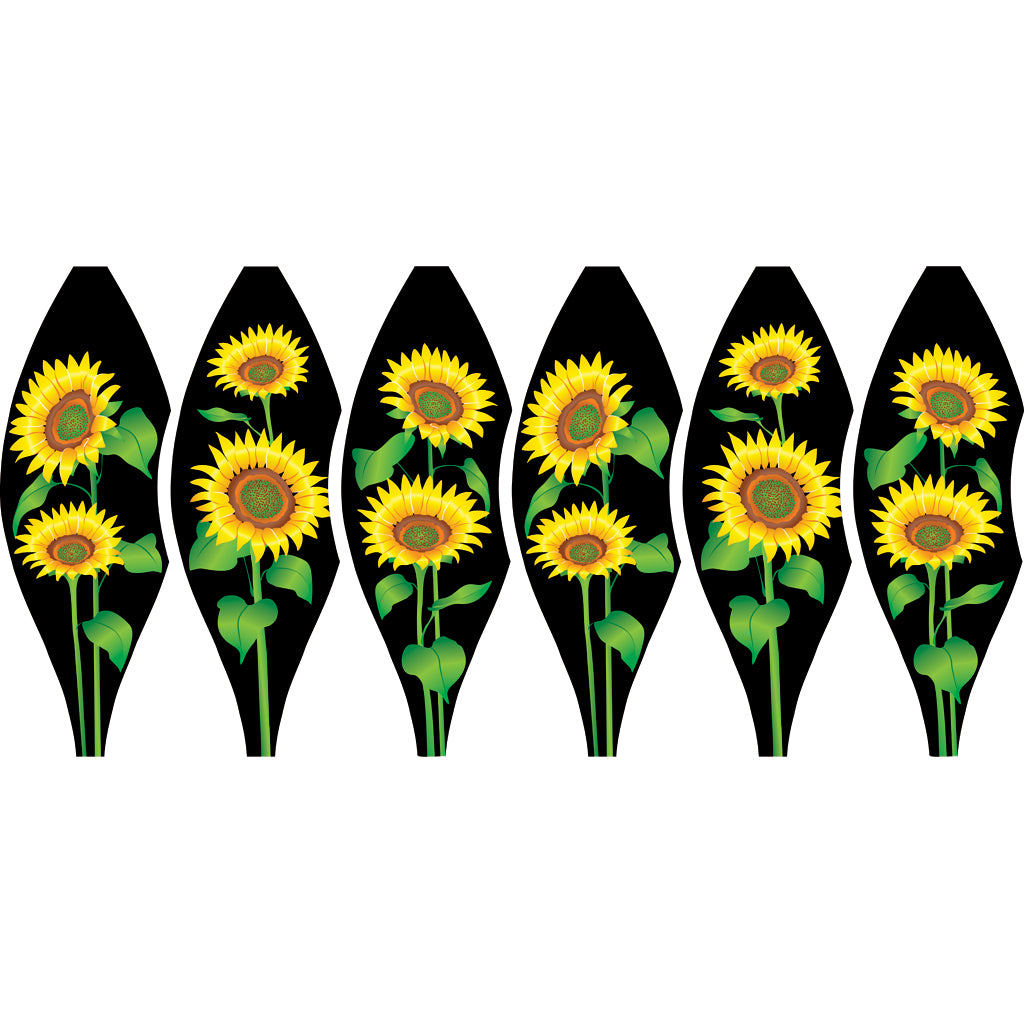 19 in. Pop-Open Hot Air Balloon - Sunflowers
