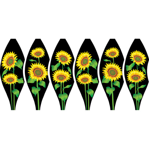 19 in. Pop-Open Hot Air Balloon - Sunflowers