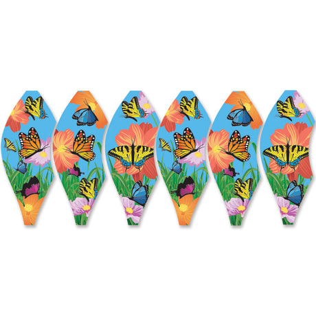 19 in. Pop-Open Hot Air Balloon - Butterflies