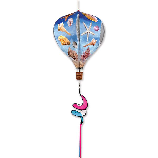 19 in. Pop-Open Hot Air Balloon - Sea Shells