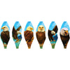 19 in. Pop-Open Hot Air Balloon - Bald Eagle