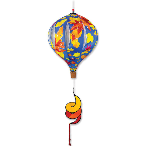 22 in. Pop-Open Hot Air Balloon - Fall Leaves