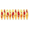 22 in. Pop-Open Hot Air Balloon - Fall Cardinal