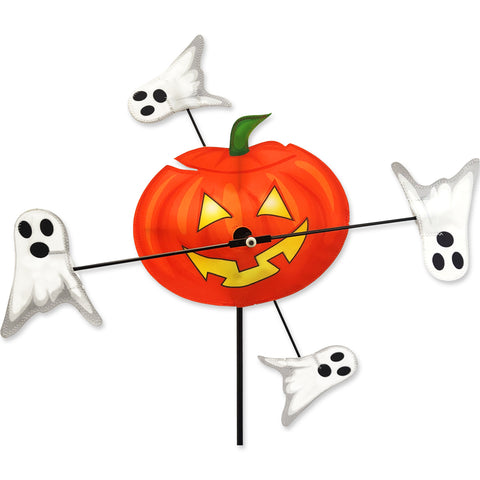 10 in. WhirliGig Spinner - Pumpkin