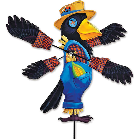 WhirliGig Spinner - Crow Scarecrow