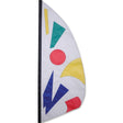 3.5 ft. Feather Banner-Rainbow Jazz