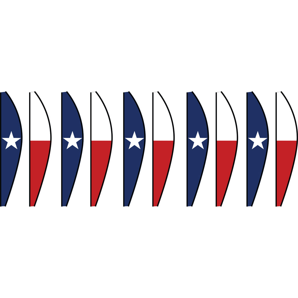 22 in. Hot Air Balloon - Texas