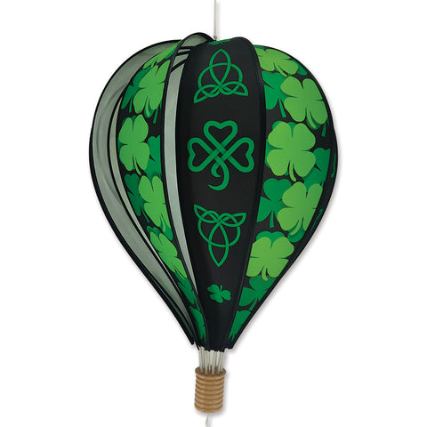 22 in. Hot Air Balloon - Celtic Shamrocks