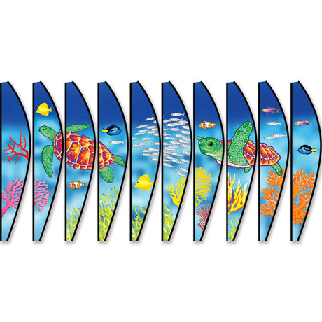 22 in. Hot Air Balloon - Sea Turtles