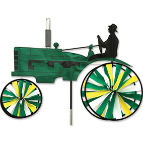 29 in. Old Tractor Spinner - Green