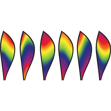 16 in. Hot Air Balloon - Wavy Gradient