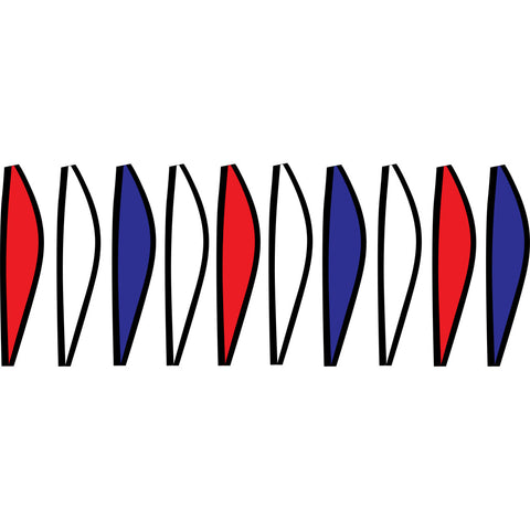 12 in. Hot Air Balloon - Patriotic