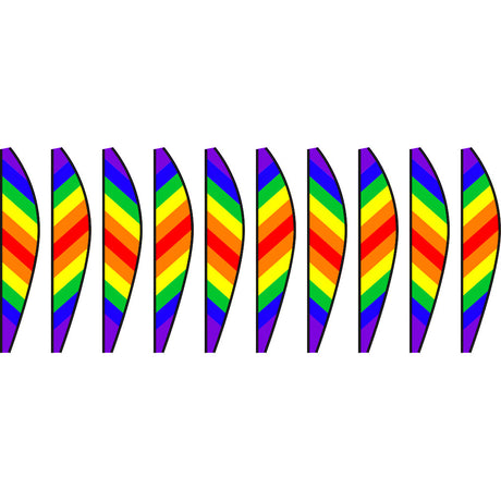 26 in. Hot Air Balloon - Traditional Rainbow