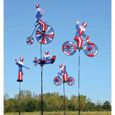 30 in. Bike Spinner - Uncle Sam