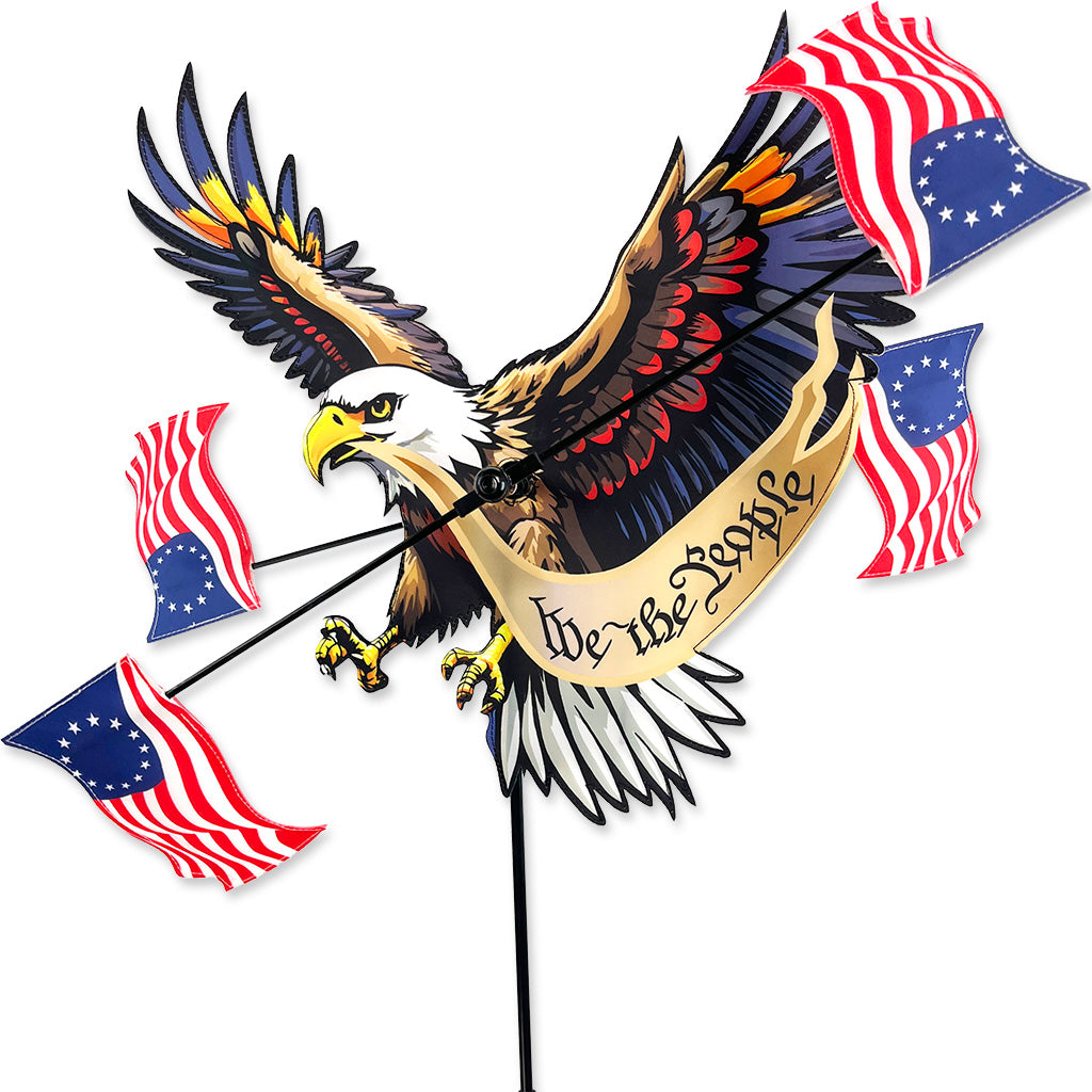 28 in. WhirliGig Spinner - We the People Patriotic Eagle